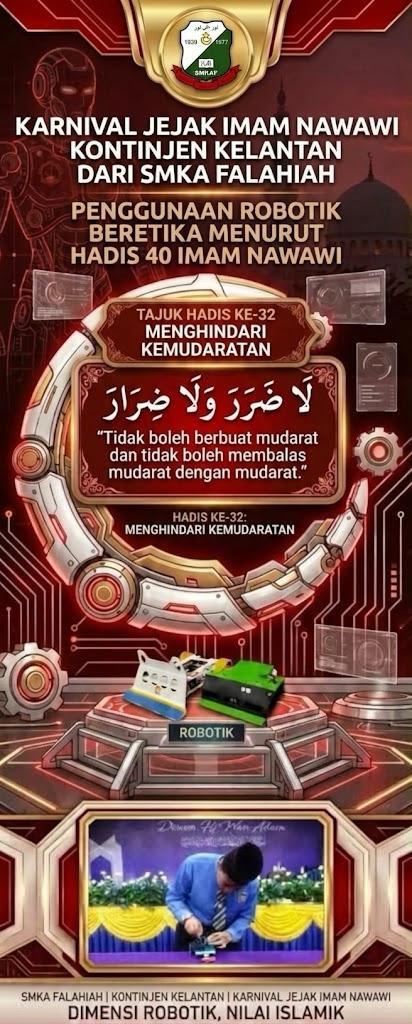 Poster Hadis 32 — Menghindari Kemudaratan